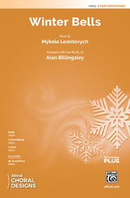 Winter Bells Two-Part choral sheet music cover Thumbnail